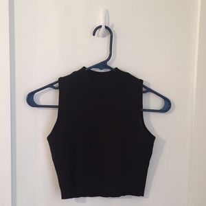 Black Crop Top